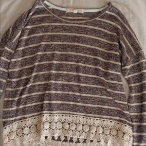 Striped Long Sleeve Shirt✨